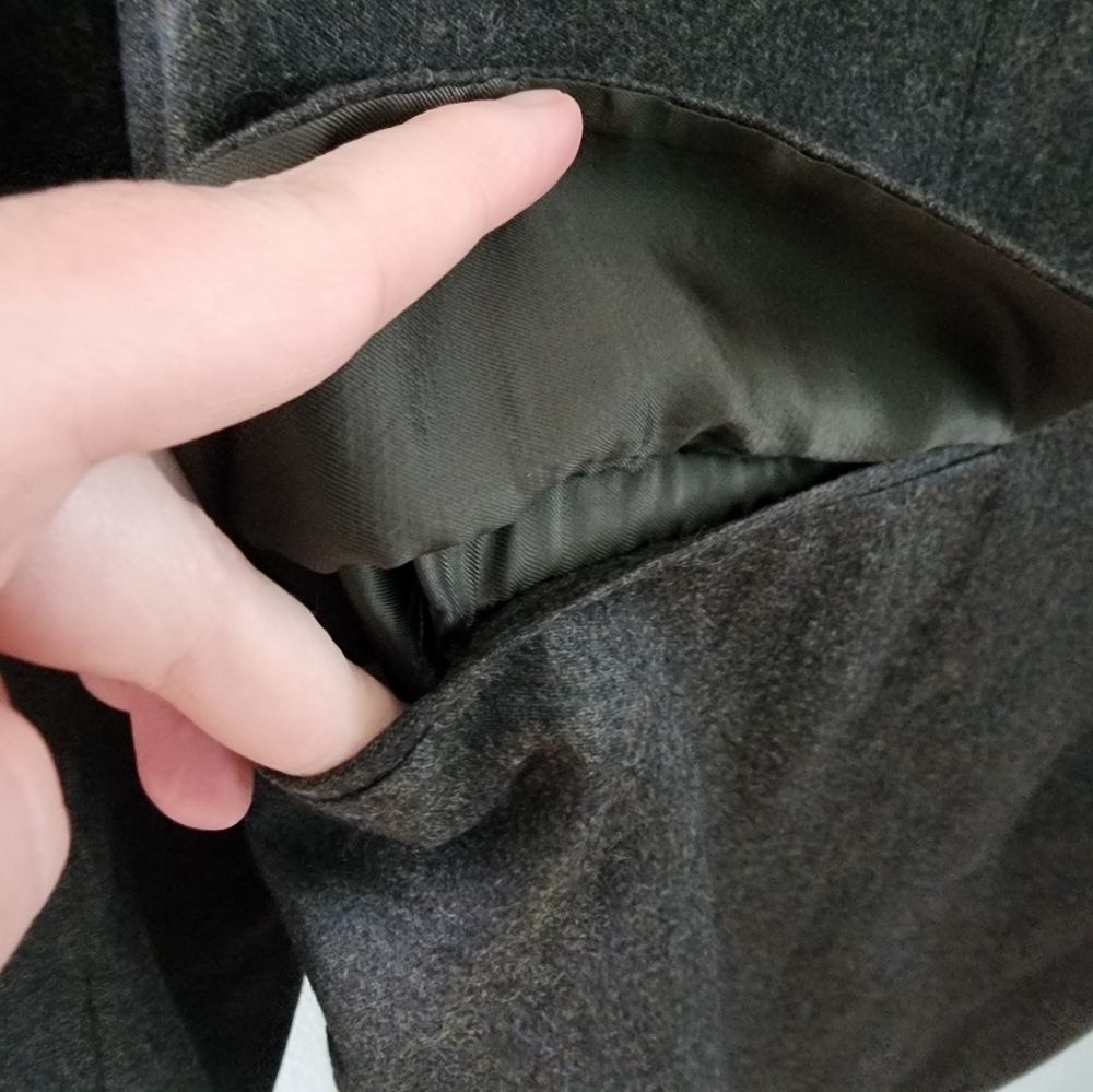 Corneliani Super 100's Extrafine Merinos Virgin Wool Jacket Blazer EU 56 USA 46 - Picture 6 of 13